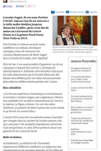 Courrier Laval -- June 6th 2014