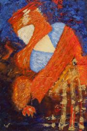 Femme au foulard